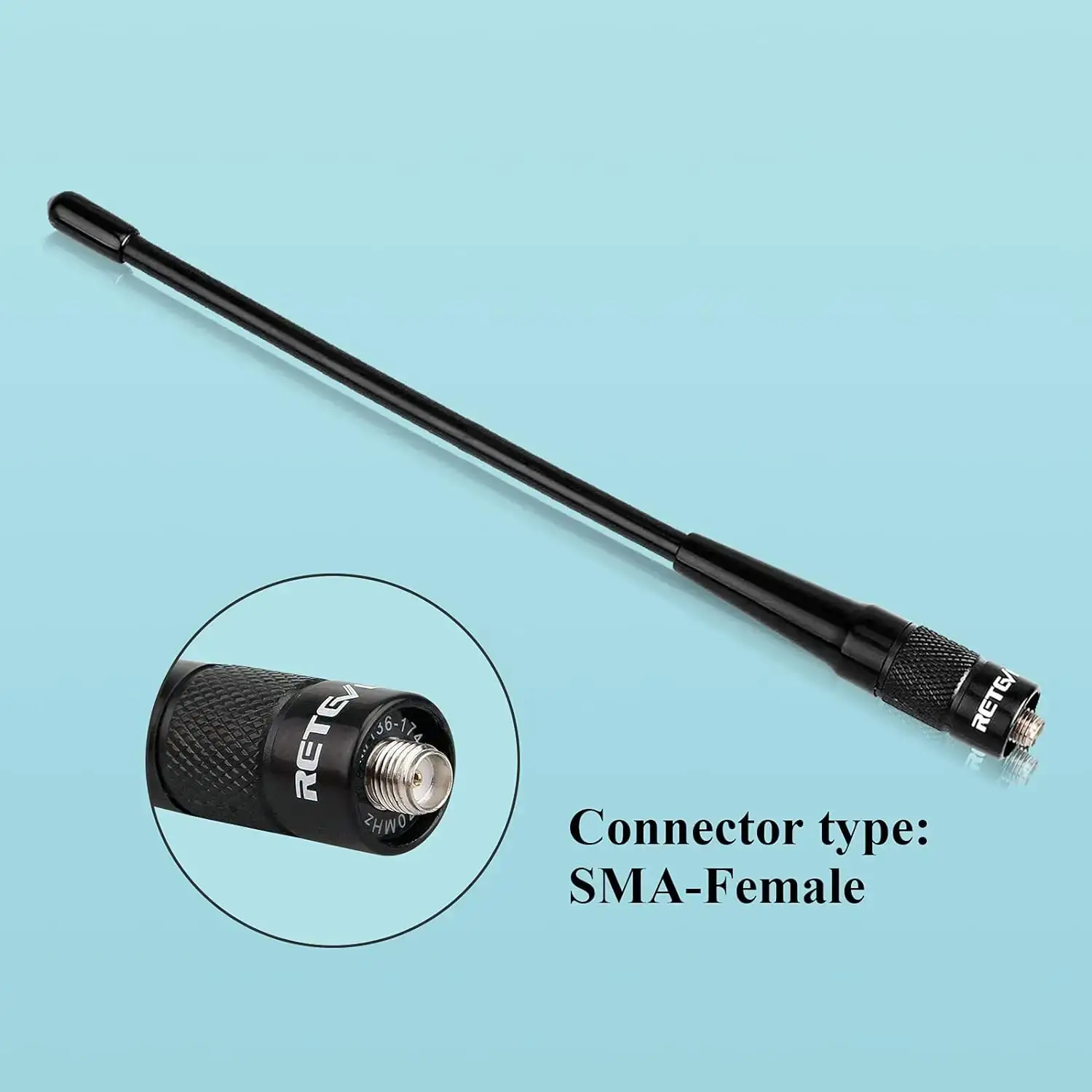 Retevis RHD701 Antenna Dual Band VHF/UHF per Portatili SMA-F