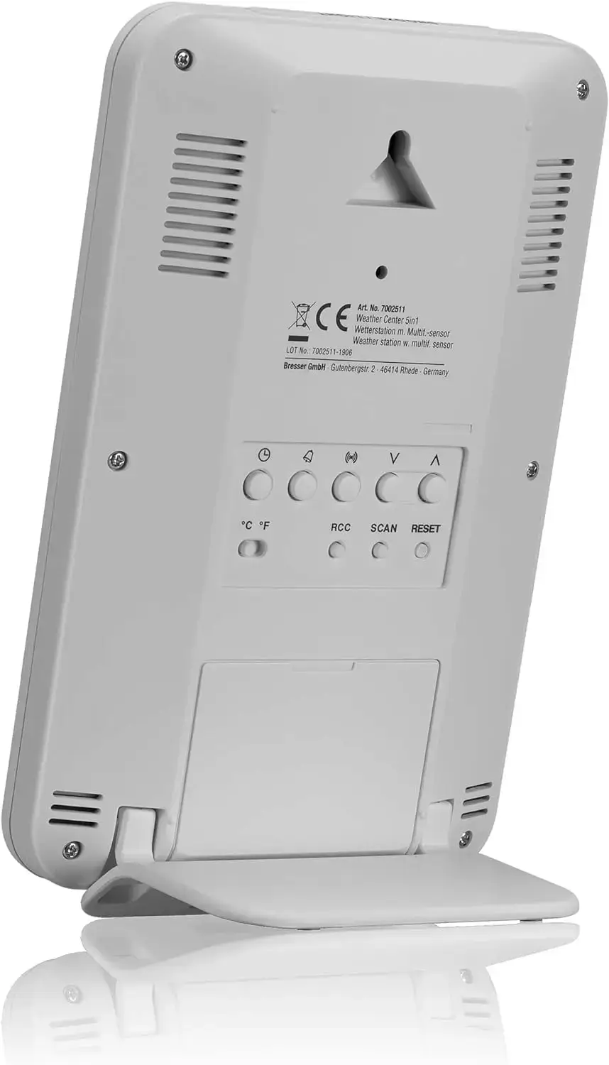 BRESSER Stazione Meteorologica 5 in 1 Bianco