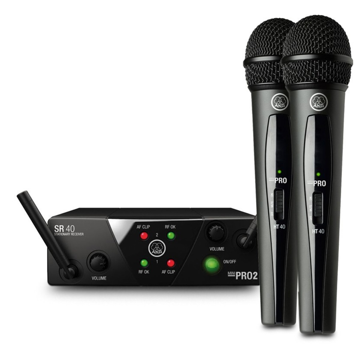 Acquista AKG WMS 40 Mini Dual Vocal online - RF Elettronica