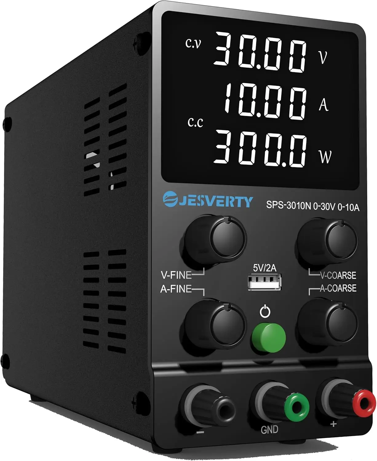 Jesverty SPS-3010N CC Variabile, Alimentatore Da Banco Regolabile 0-30V 0-10A