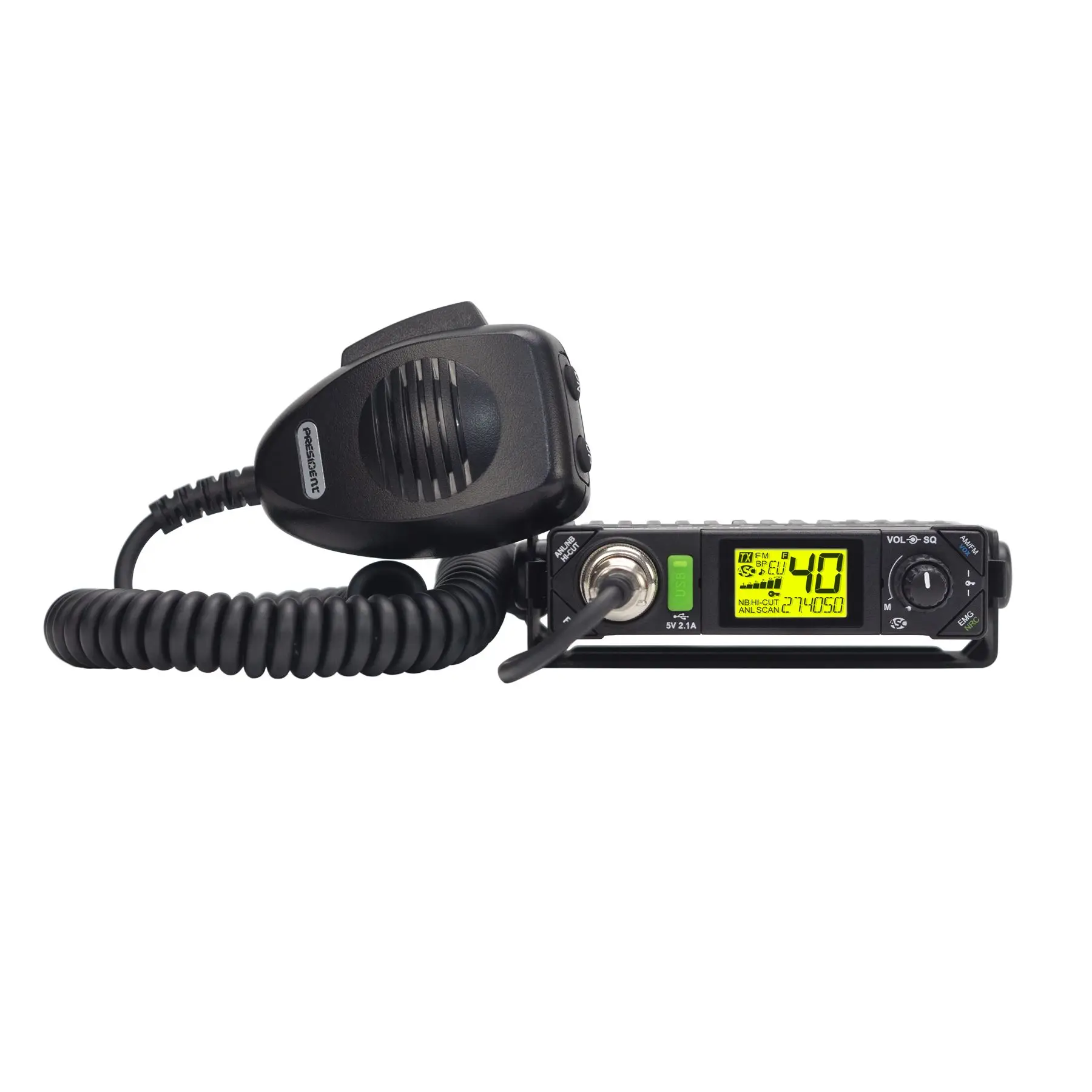 President Bill II+ Plus VOX CB Radio Mini