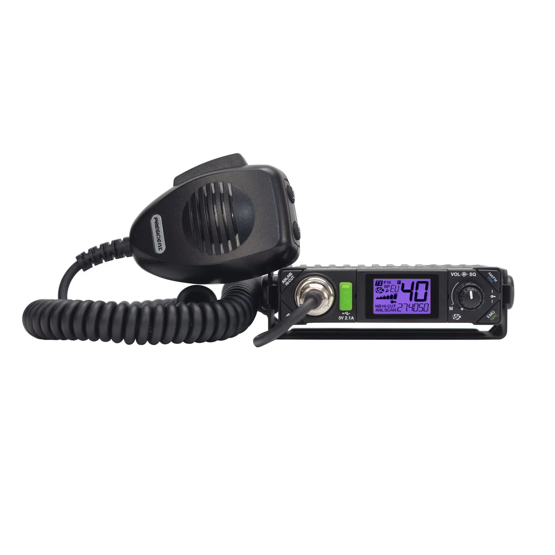 President Bill II+ Plus VOX CB Radio Mini