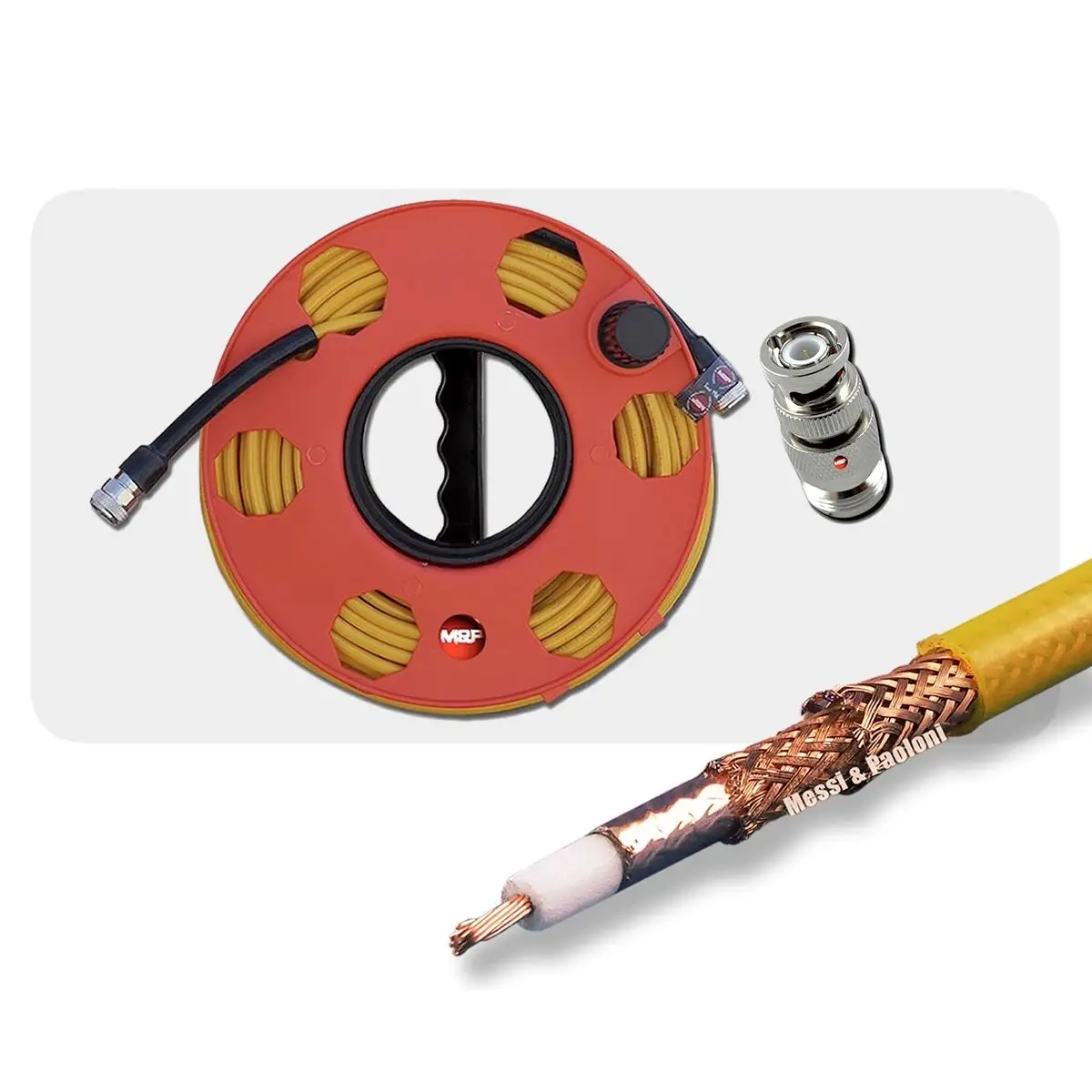 Cavo Coassiale M&Pi Pota Flex 6 con Raccoglitore