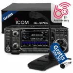 Icom IC-9700 + Microfono SM-30 + Coperchio Antipolvere