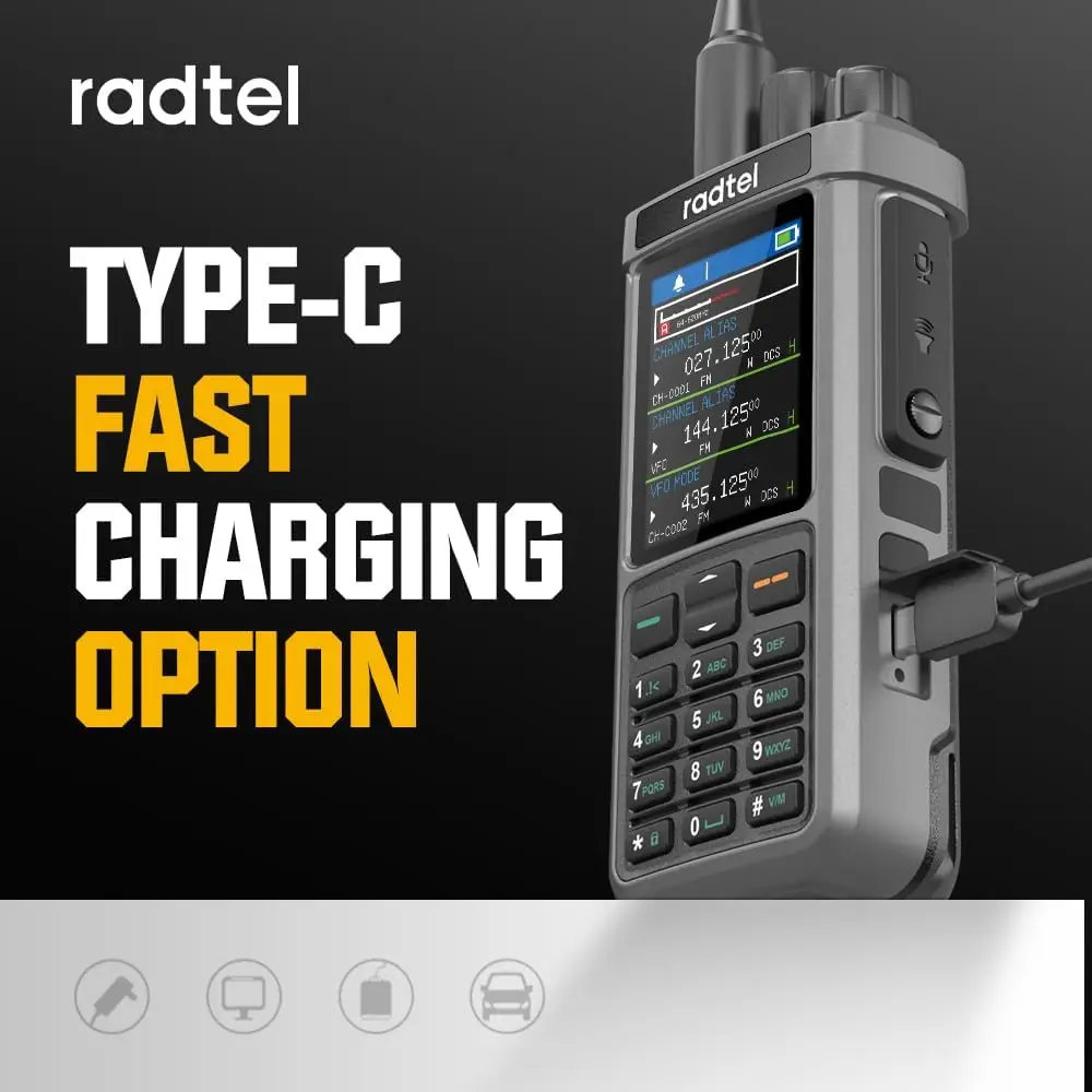 Radtel RT-880 Portatile VHF UHF 10W