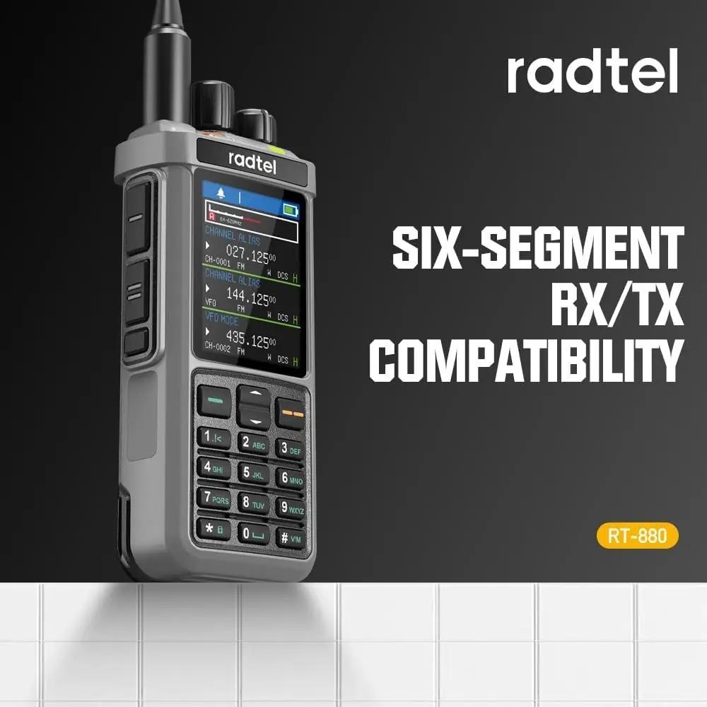 Radtel RT-880 Portatile VHF UHF 10W