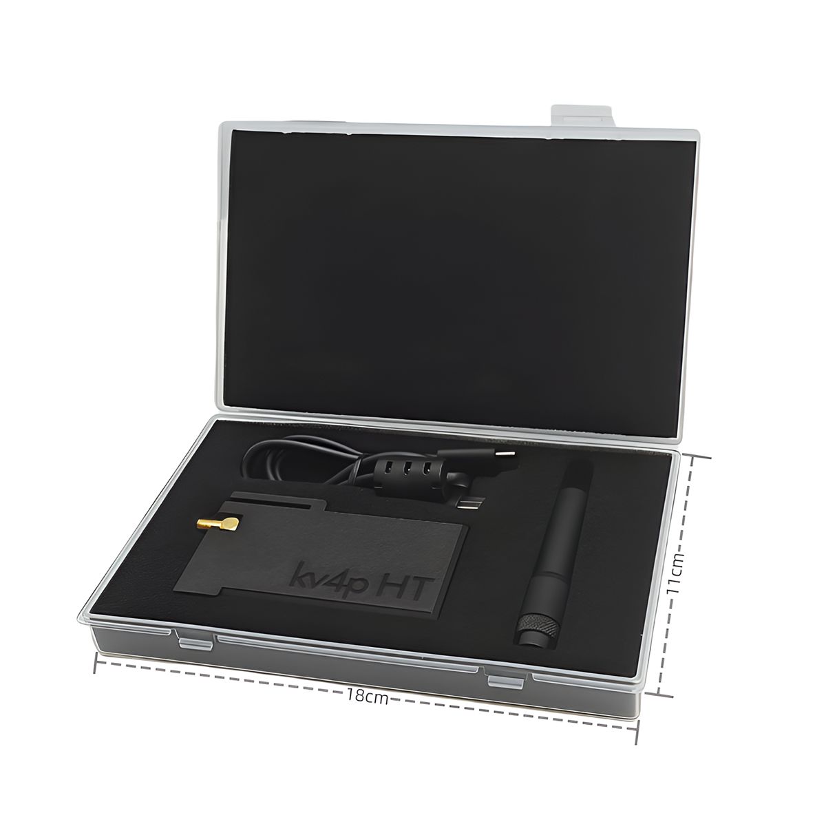 Chelegance K4VP-HT 2.0 Ricetrasmettitore VHF per Smartphone Android