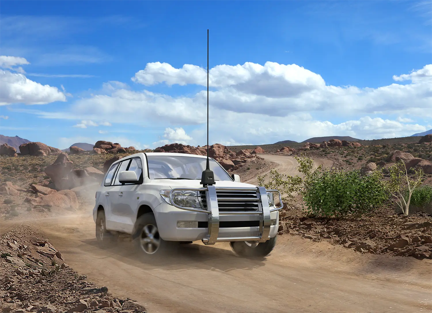 Icom AH-740 Antenna Dinamica