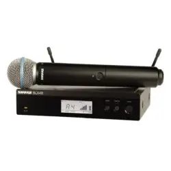 Shure BLX24R con Beta58 S8