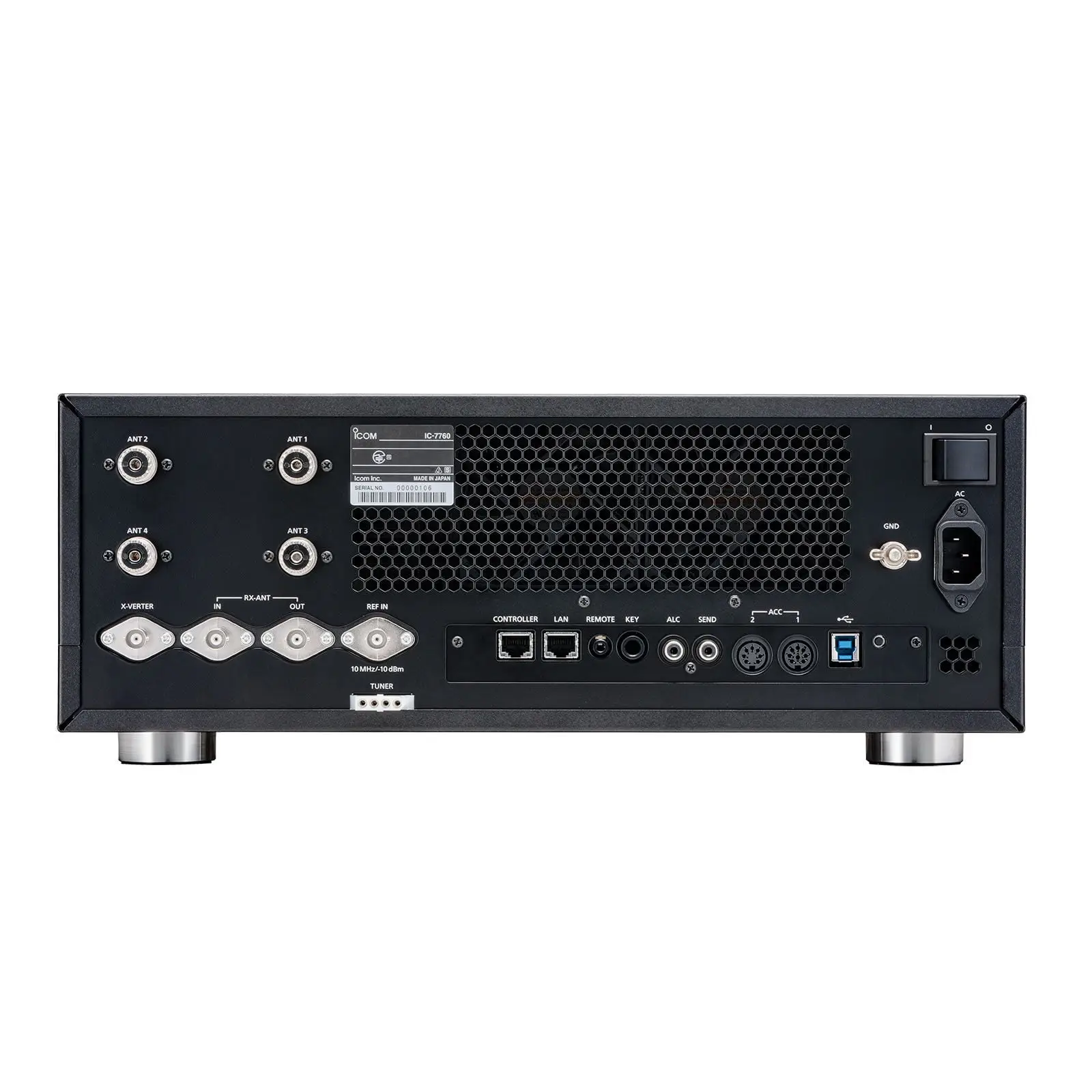 Icom IC-7760 con SM-50 e Software RS-BA1