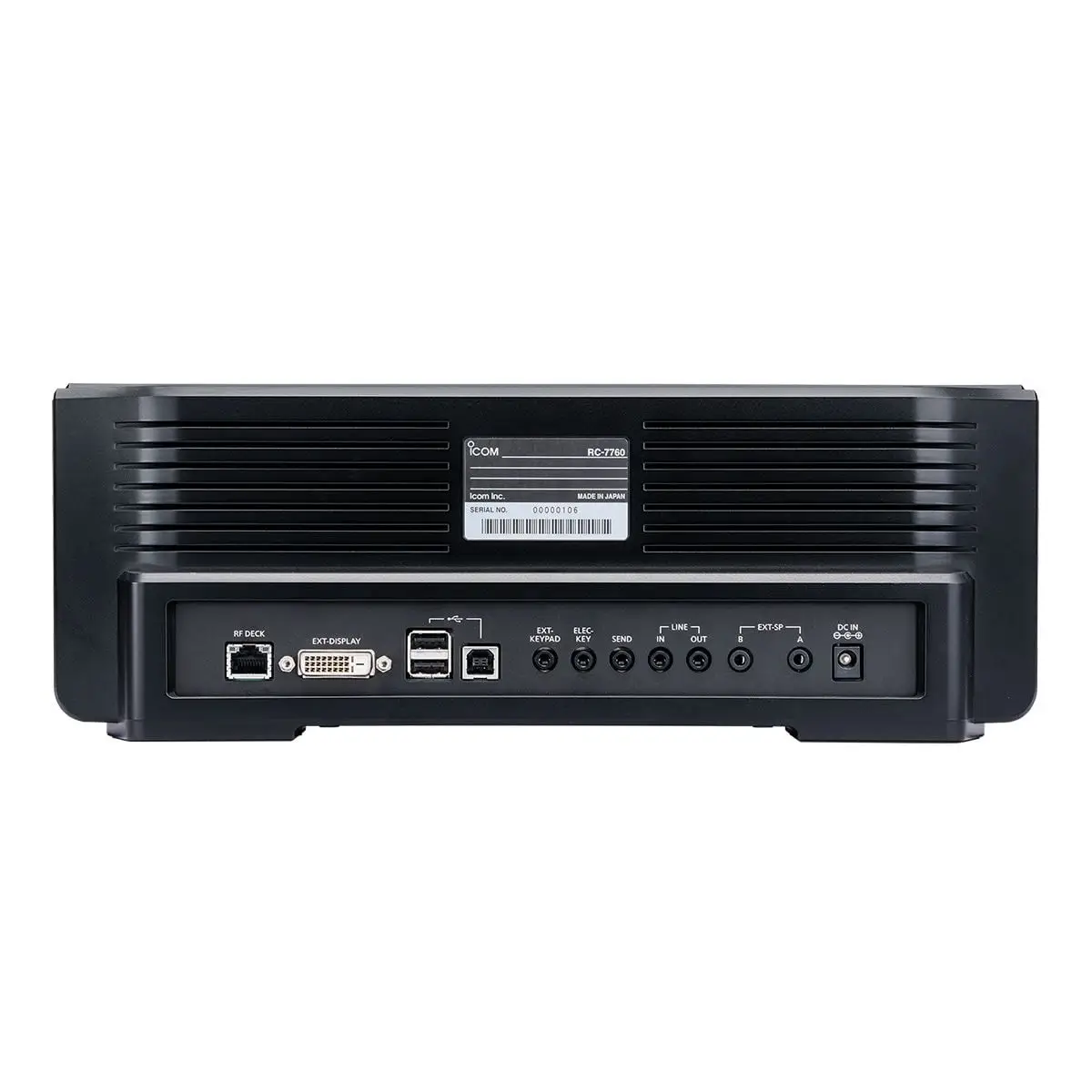 Icom IC-7760 con SM-50 e Software RS-BA1