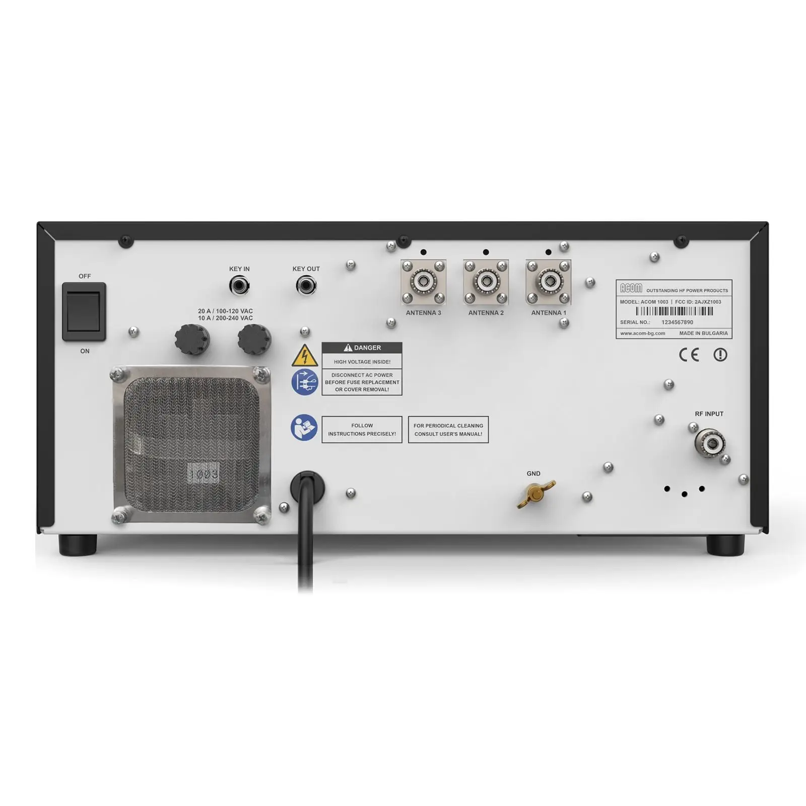 Acom 1003 Amplificatore Lineare 1000W - immagine 3