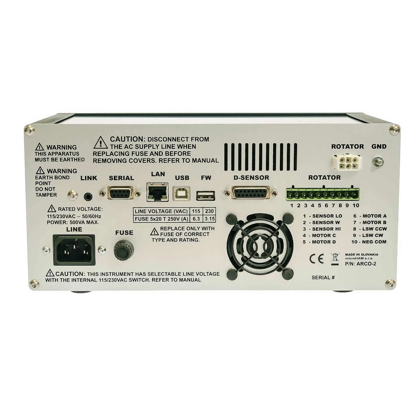 microHAM Controller ARCO per Rotore 400W - immagine 4