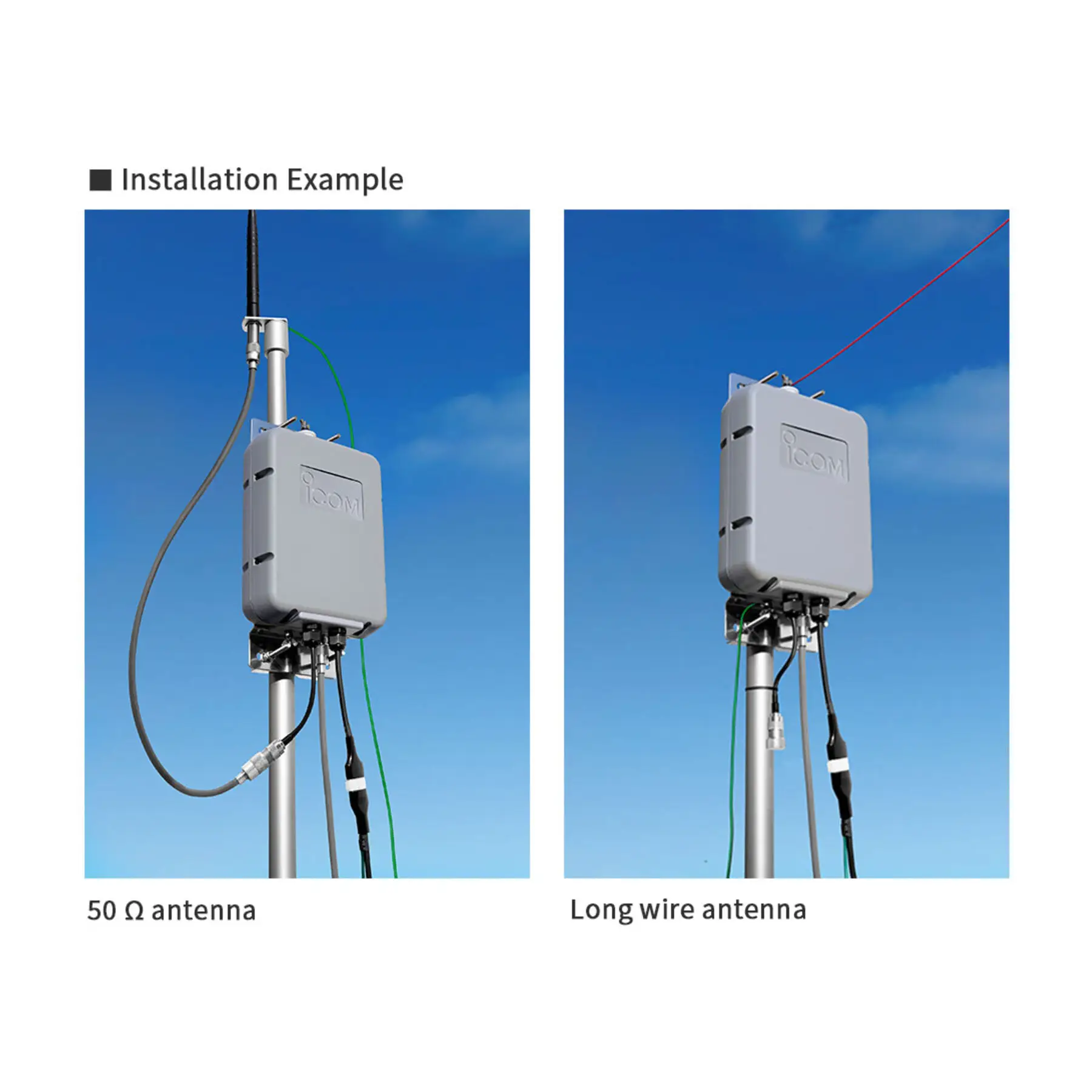 Icom AH-6 Accordatore Automatico d’Antenna HF/50 MHz 120 W IP54
